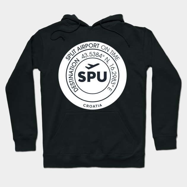 Airport SPU Split Hoodie by Woohoo